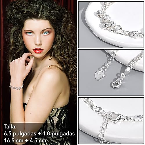 Pulsera De Plata 925 para Mujer