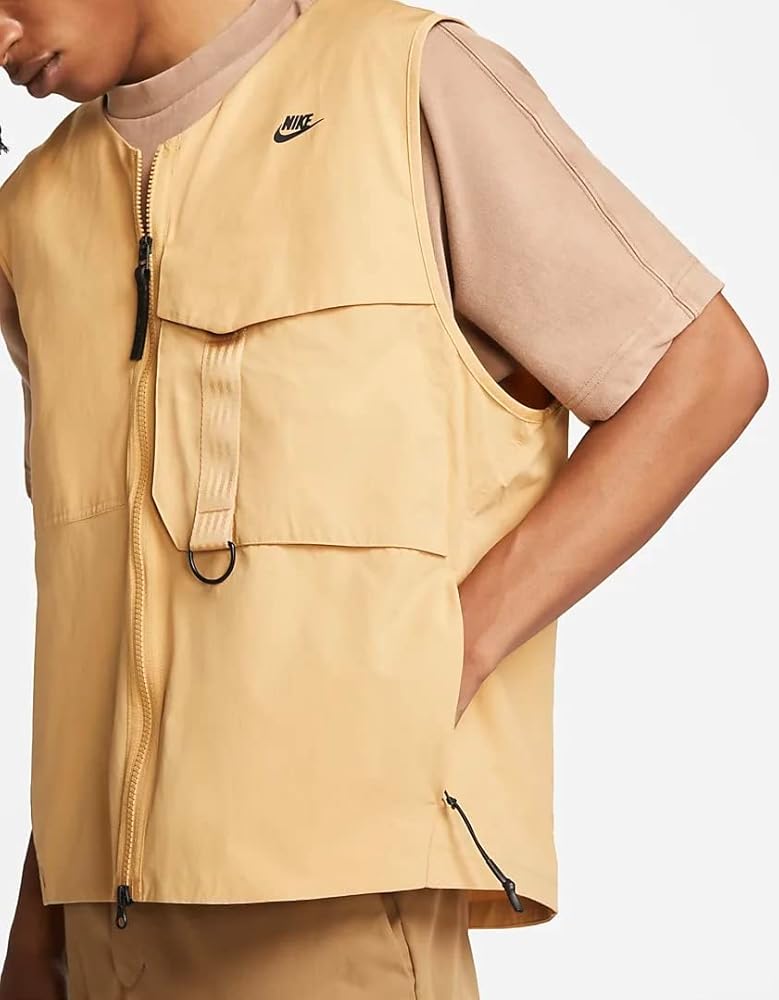トップス NIKE Tech Nylon Vest SALE】【送料無料】NIKE TECH WOVEN VEST-BLACK/BLACK/BLACK