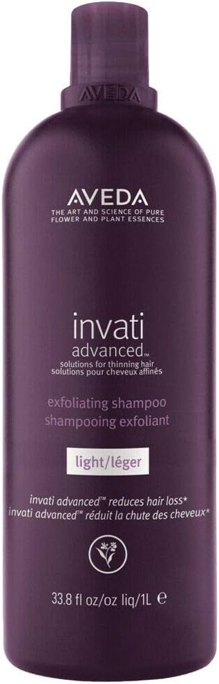 Aveda Invati Advanced Exfoliating Shampoo Light, 1 Liter/ 33.8 oz, New!!