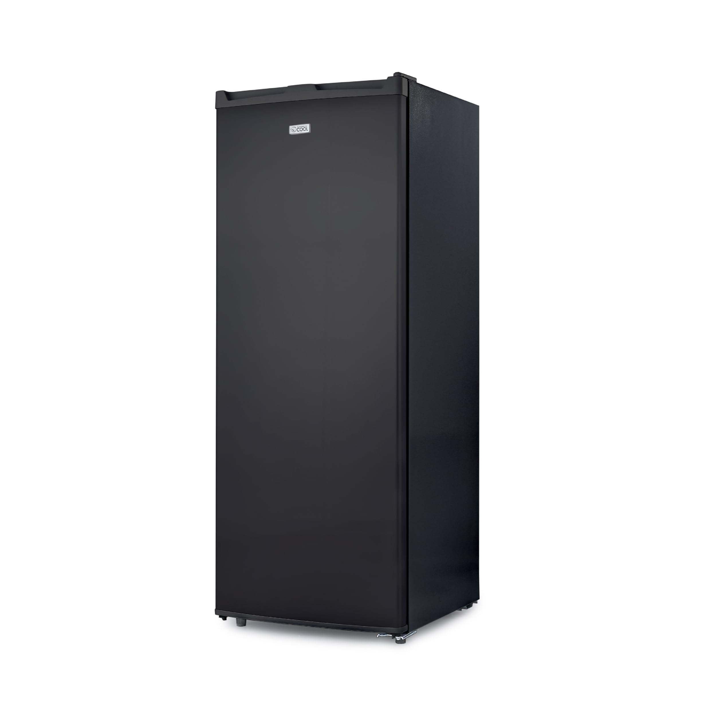 Upright Freezer, Stand Up Freezer 6 Cu Ft with Reversible Door, Black