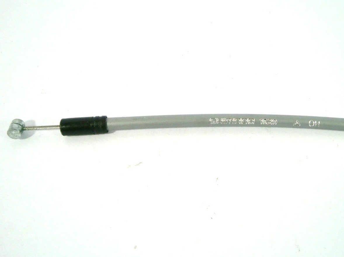 Shimano◆ 内装3段変速用シフトワイヤーブラック 1600x10本SET シマノ（SHIMANO） シマノ製 内装3段変速ワイヤー ブラック 両頭 3S用