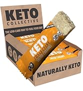 Keto Collective Keto Riegel - NEUES REZEPT - 15x40g I 3g Netto-Kohlenhydrate I Low Carb Snacks I ...