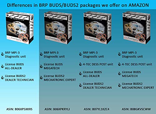 Brp Buds / Buds2 Mpi-3 Diagnostic Scanner 4Tec/Etec For Seadoo Skidoo Canam Lynx #TOP6