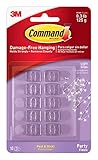 Command Party Light Clips, 10-Clips (17806CLR-ES)
