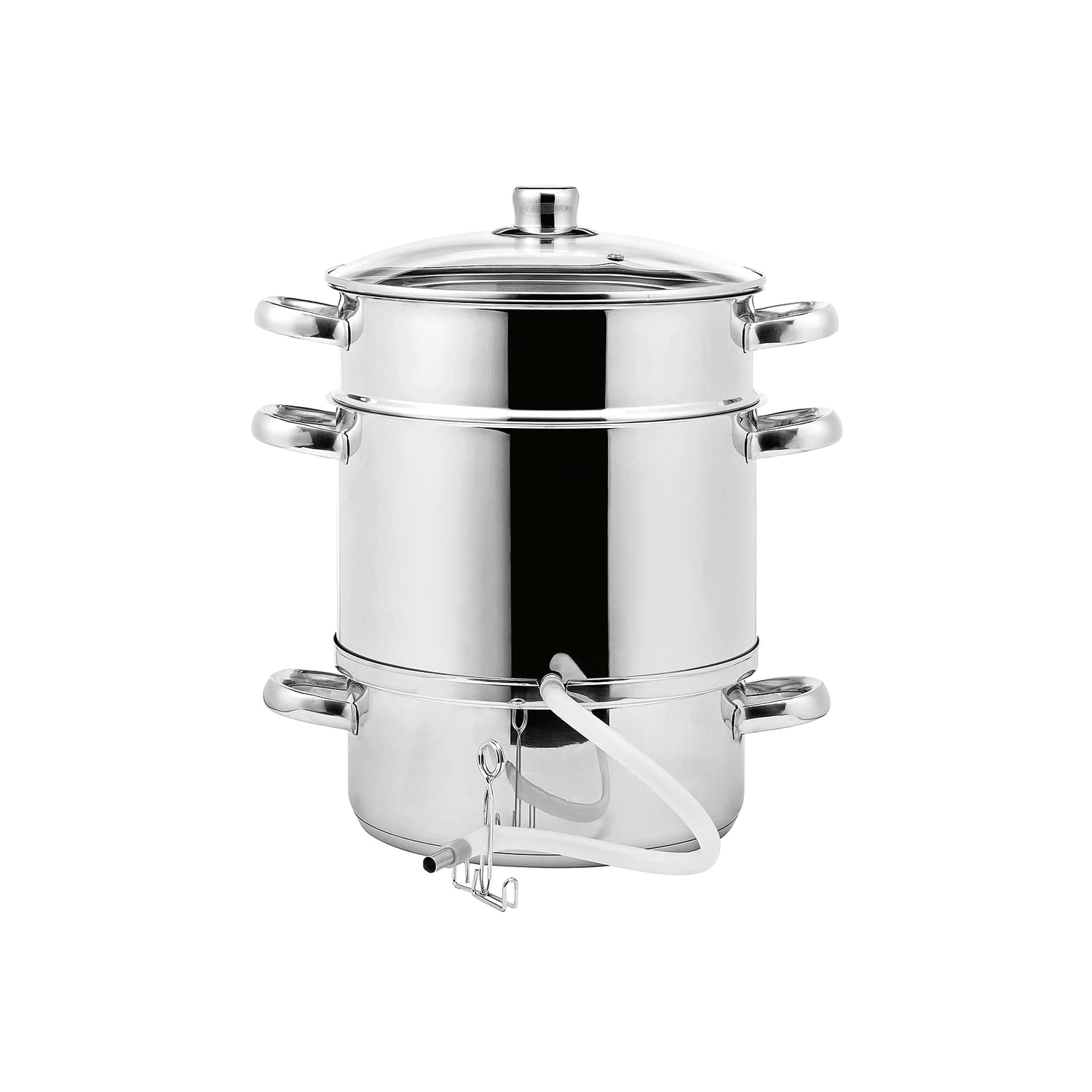 Haushalt International HI 22043 Edelstahl Entsafter 26cm