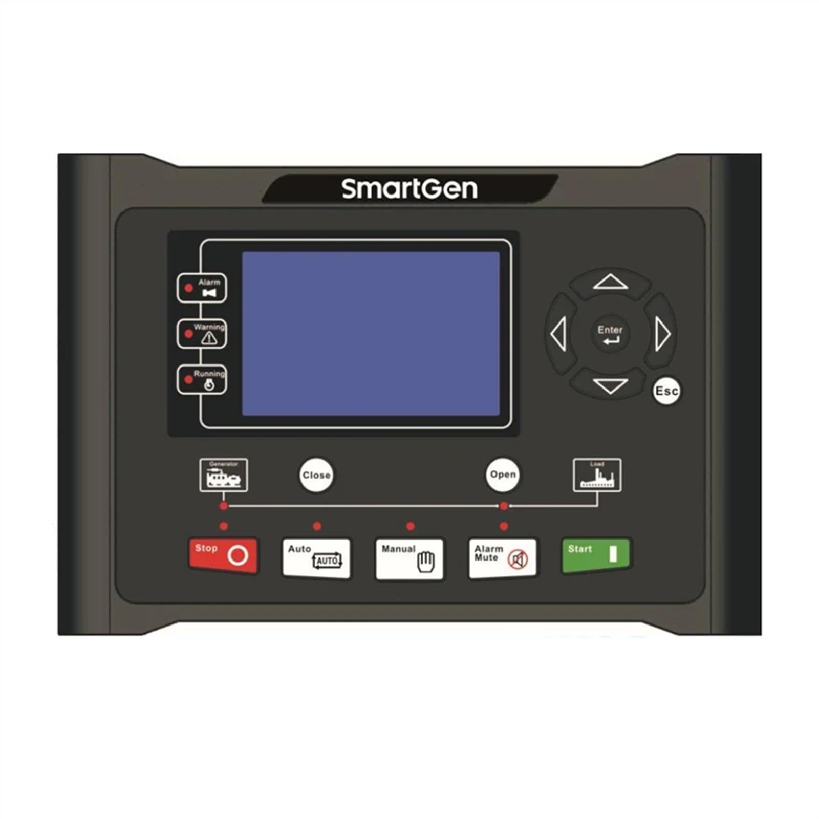 0P7BR328B HGM9510 Generator Set Controller Diesel Control Panel