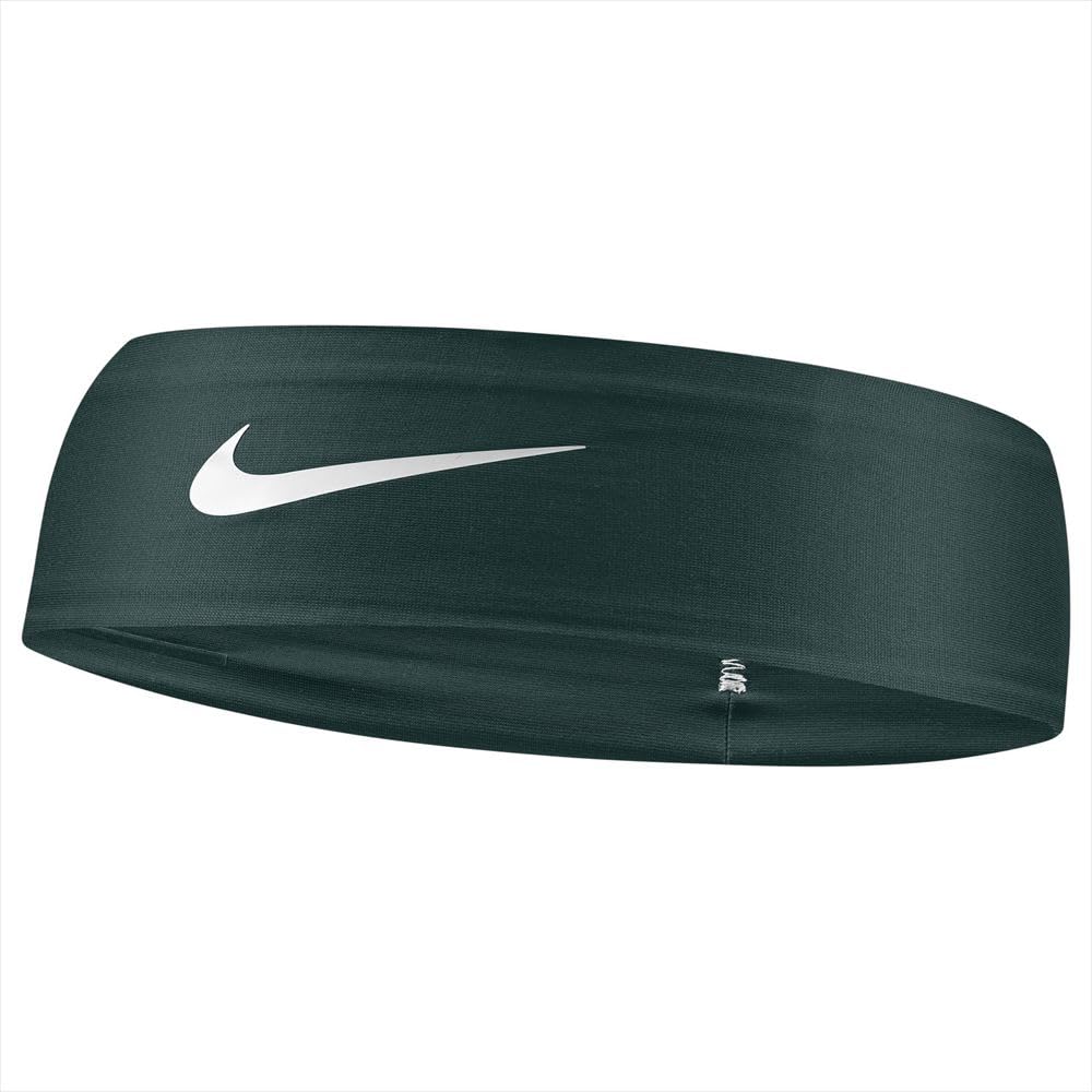 Nike BN3054-387 Dri-Fit Fury Wide Headband Seaweed/White/White-picture-15