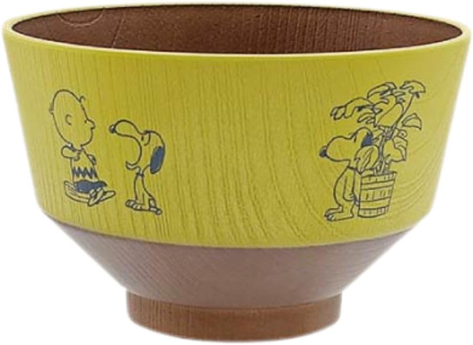 マリモクラフト(Marimocraft) Marimo Craft SNOOPY SPZ-3864 Snoopy Soup Bowl, Green, Approx. Φ4.3 x H2.8 inches (110 x 71 mm)