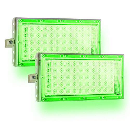 Image of MLD 10W Led Flood Light AC 220V Waterproof Brick focus Flood lights for indoor outdoor Lights | green | 10 Watt | Pack Of 2