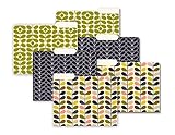 Orla Kiely Mid-Century Stems Letter Size 1/3 Cut 6 Count File Folder Set