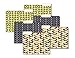 Orla Kiely Mid-Century Stems Letter Size 1/3 Cut 6 Count File Folder Set