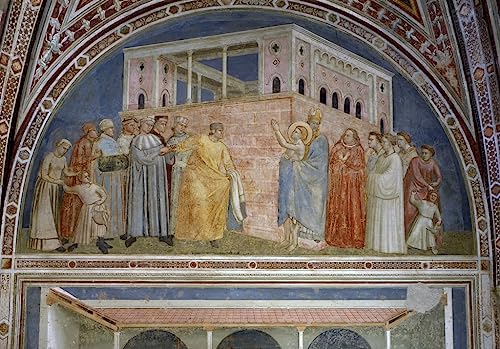 Impression d'affiches Giotto Di Bondone affiche toile déco murale 60x90
