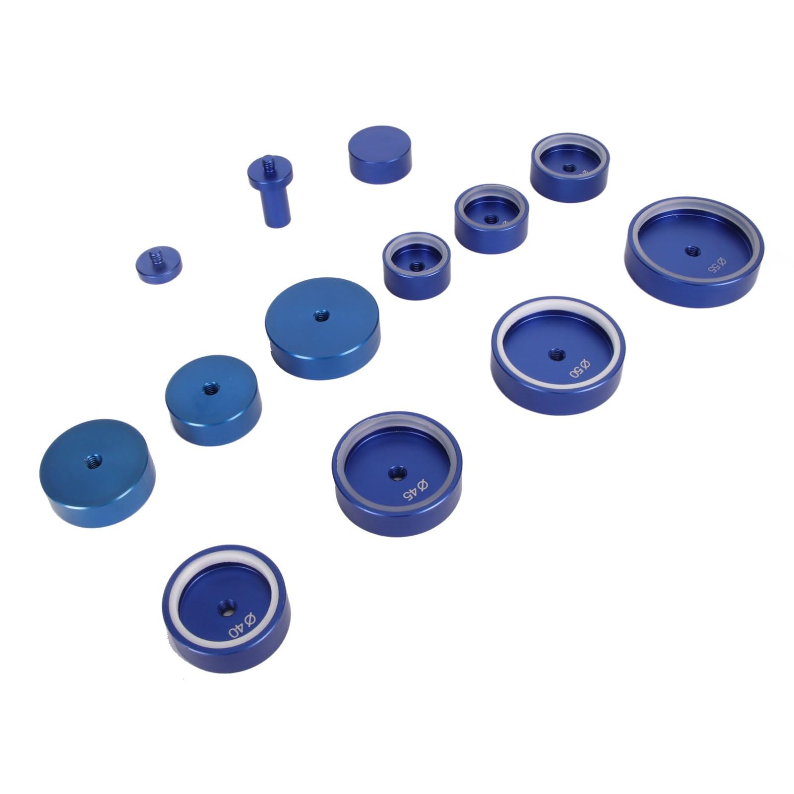 Jeanoko Uhrenlünettenstanzen-Set, 11-teilig, Hochfester, Langlebiger