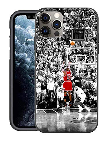 Sayouz Compatible With Iphone 12 Pro Max Case, Legendary Basketball Athlete Theme Designed For Iphone 12 Pro Max Case 6.7 Inch Cover (Mj-Jordan) #TOP3