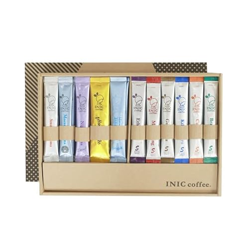 INIC coffee グランドスイートコーヒーギフトセット スティック 42本【11種のスティックコーヒーギフト】【パウダーコーヒーの最高峰】【世界のバリスタチャンピオンも採用の味わい】