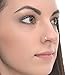 Gold 3mm White Opal Tragus Earring 20g, Nose Hoop, Tragus Ring, Helix Ring