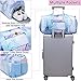 Travel Duffle Bag for Girls Water Resistant Travel Overnight Weekend Bag for Girls Carry On Bag for Sports Gym Dance Bag with Shoe Compartment