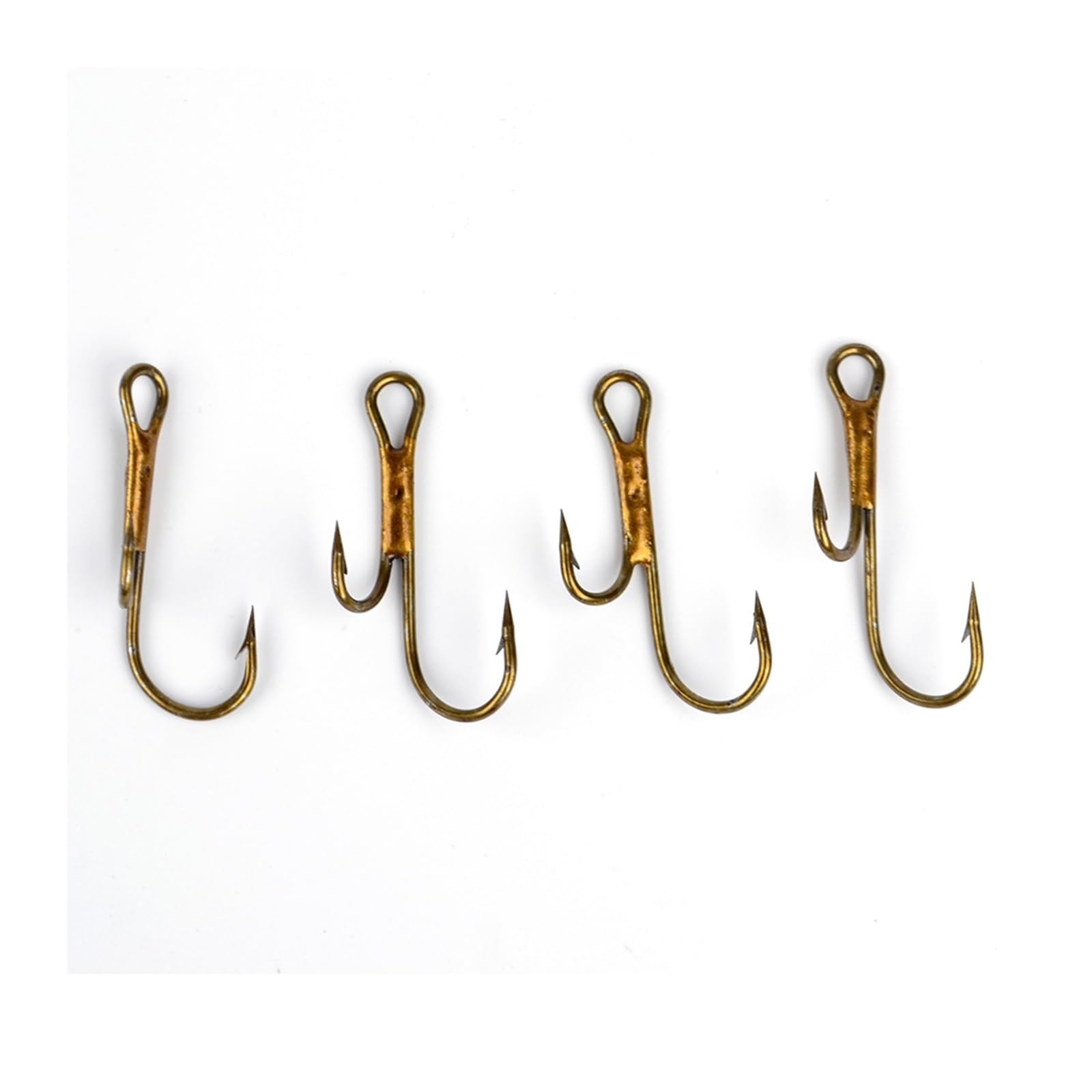Amo da Pesca, Ami da Pesca, 1# 2# 4# 6# 8# Pesca in Acciaio ad Alto tenore di Carbonio Ami Doppi a spigolo Amo spinato Dorato Fisher Pesca Attrezzatura 20 Pz / (Size : 8)