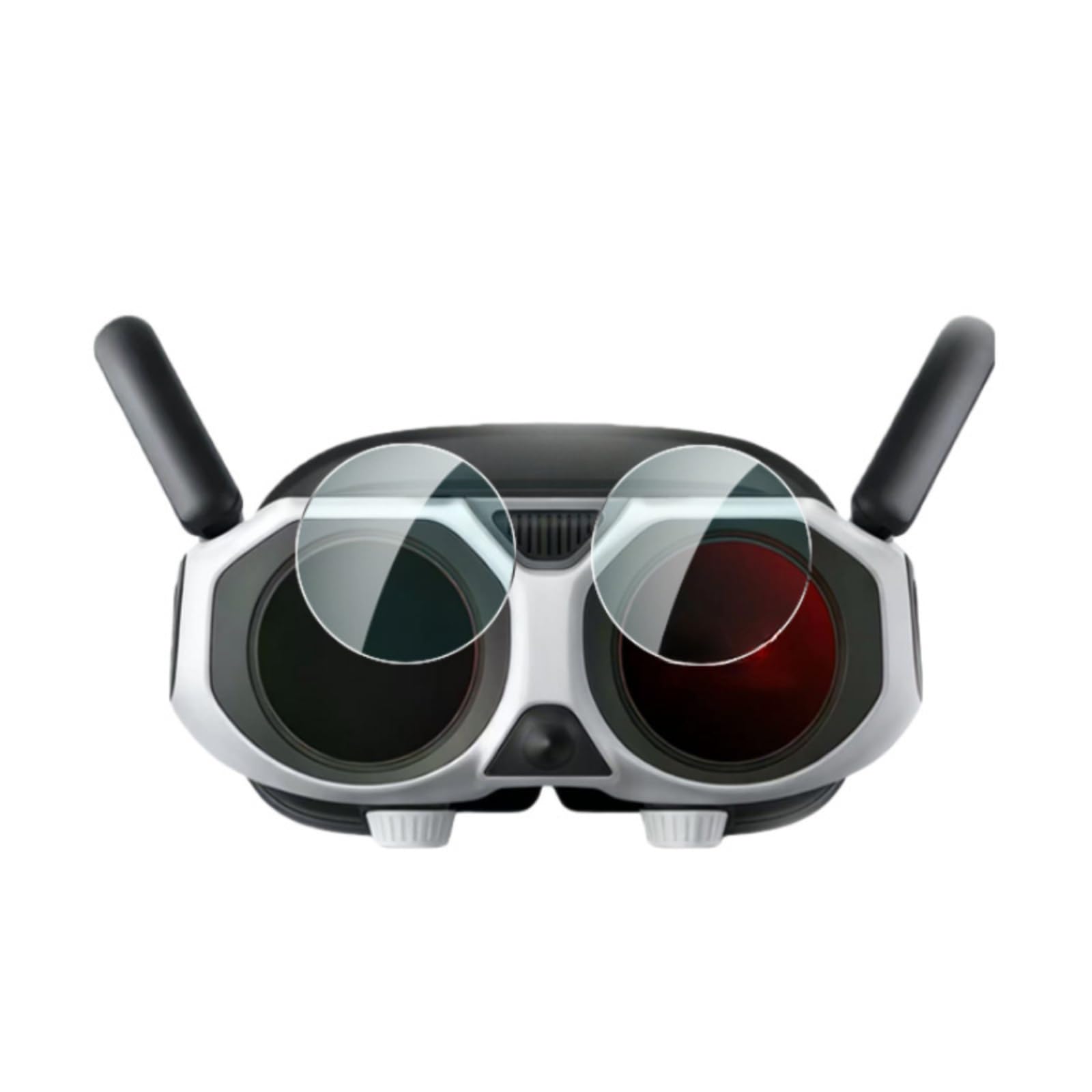 Protezione per lenti compatibile con occhiali antigravity A1 FPV, pellicola in vetro temperato 9H, protezione antigraffio ad alta definizione (HYY2605144-2 set)