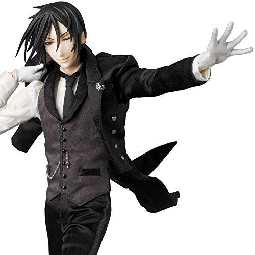 Medicom Black Butler: Sebastian Michaelis Real Action Hero Figure #TOP4