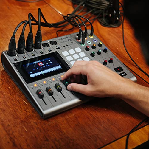 Zoom Podtrak P8 Portable Multitrack Podcast Recorder & Zoom Bta-2 Bluetooth Adapter #TOP4