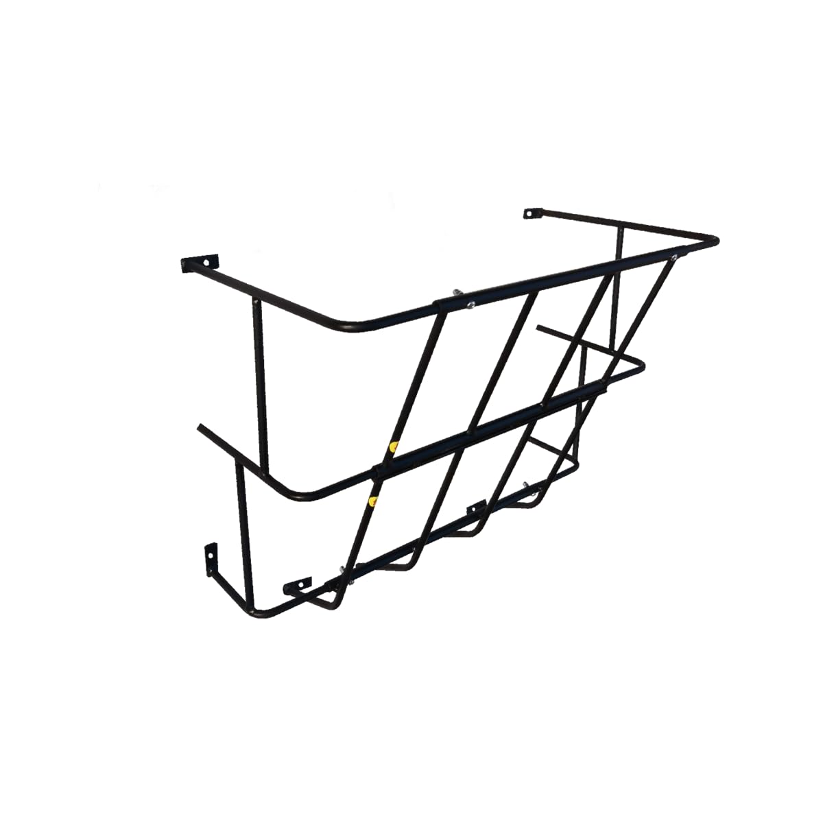 Hay Feeder Goat 18 Gallon Hay Rack,Heavy Duty Iron Wall Hay Rack for Sheep,Cattle,Livestock in Farm Indoor Outdoor Uses