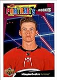 2020-21 Upper Deck Series 2 Hockey UD Portraits #P-74 Morgan Geekie Carolina Hurricanes Official NHL Licensed Trading Card