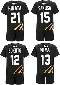 ハイキュー! 木兎光太郎　ブラックジャッカルMSBY Mサイズ ユニフォーム ハイキュー！！』ユニフォーム ブラックジャッカル 木兎光太郎