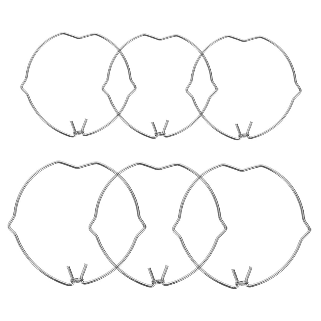 Cabilock 6pcs Spot Light Retaining Rings High Elastic Spring Clips For Home Commercial And Office Downlight Applications Downlight Retaining Spring Clips For Lighting Fixtures