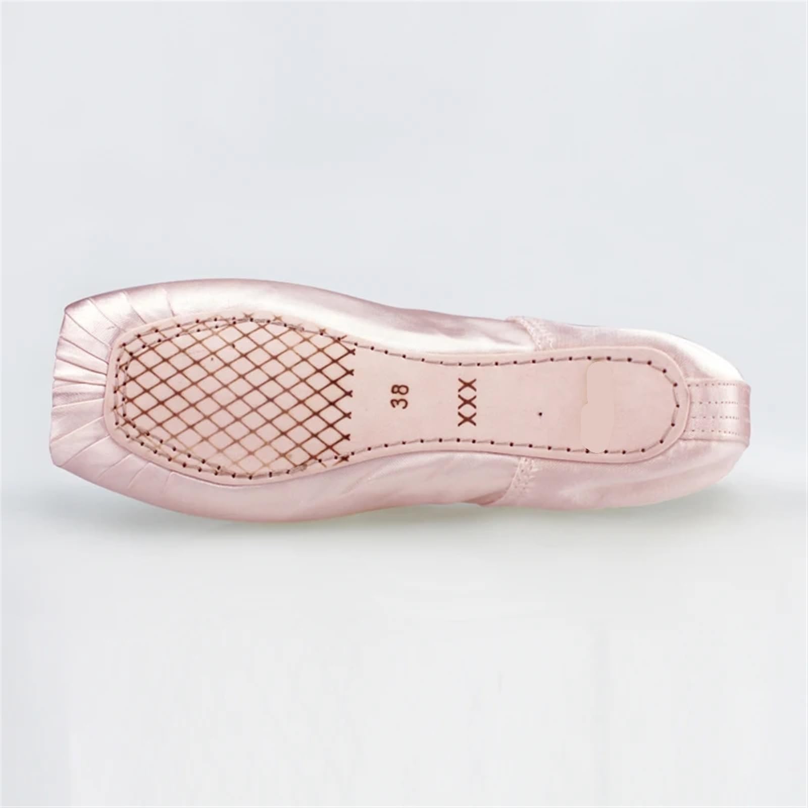 Chaussure De Ballet Filles Dames Ballet Pointe Chaussures Femmes Adultes Professionnel Satin Ballet Chaussures de Danse avec Ruban Femme Zapatillas de Ballet(Flesh Pink,Size 37)