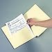 Smead End Tab File Pocket, Shelf-Master® Reinforced Straight-Cut Tab, 1 Pocket, Letter Size, Manila, 50 per Box (24115)