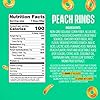 Smart-Sweets-Peach-Rings-Low-Sugar-Gummy-Candy-Plant-Based-Low-Calorie-Snack-18oz-Pack-of-12 Smart Sweets Peach Rings, 1.8oz (Pack of 12), Candy with Low Sugar (3g), Low Calorie (100), No Artificial Sweeteners, Vegan, Plant-Based, Gluten-Free, Healthy Snack for Kids & Adults