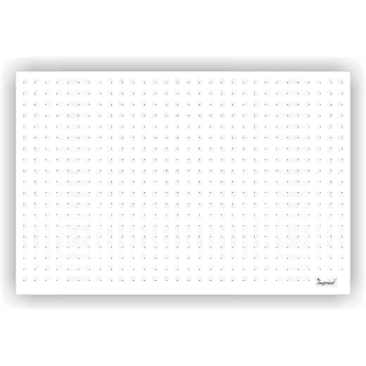 IMPRINT Dot Grid Index Cards 4x6 Inch Pack of 100