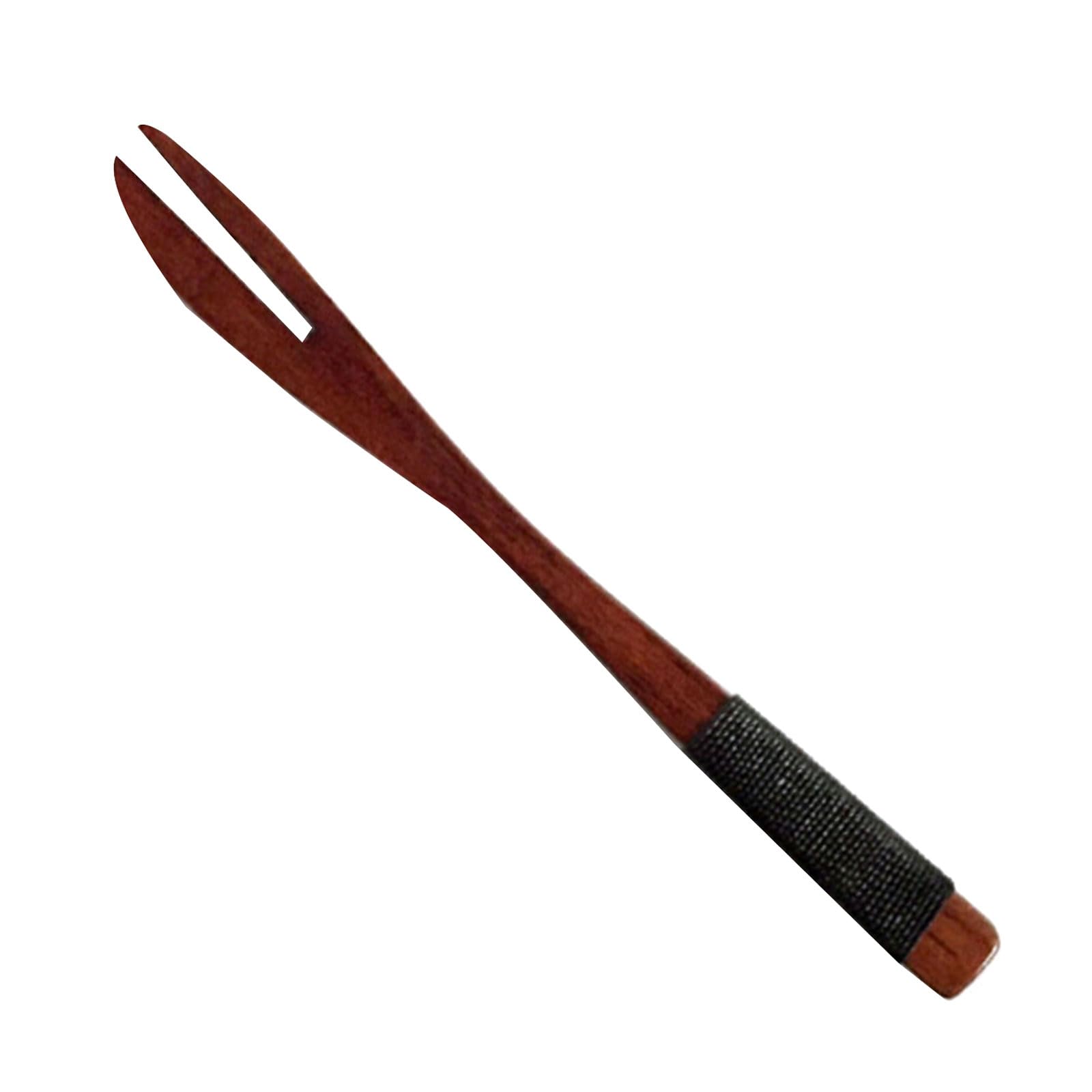 Xjdzineq Wooden Fork Set Wooden Knives Tableware Cutlery Cake Knives Wood 9 Types for Dessert and Fork Set