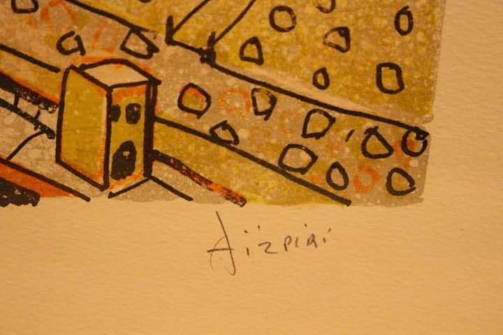 Amazon.co.jp: i-1263 ポールアイズピリ リトグラフ「ポンヌフ」HC 