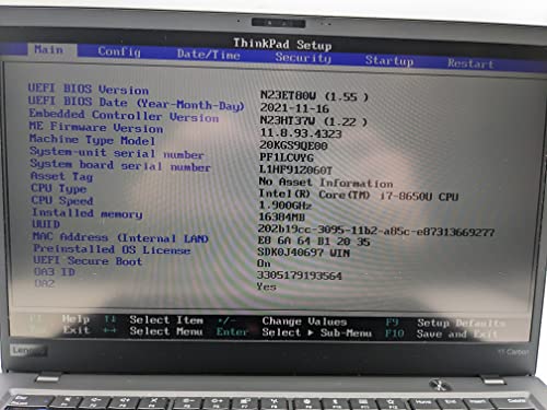 Lenovo ThinkPad X1 Carbon Gen 12