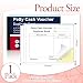 1 pcs A6 Petty Cash Book NCR 148mm x 105mm Petty Cash Voucher Duplicate Book 50 Sets Ever Pack with 2 Part Carbonless Duplicates Petty Cash Voucher Small Business Receipt Pad