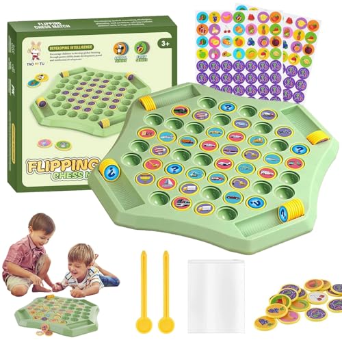 54-Piece Fruit Flip Memory Matching Game for Kids & Adults