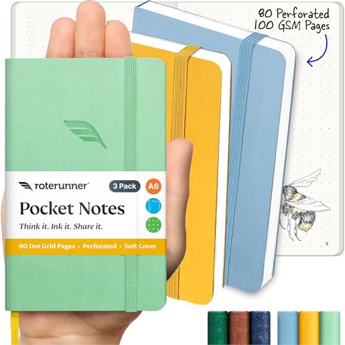 Carnet A6 à points pour ne plus perdre vos notes importantes