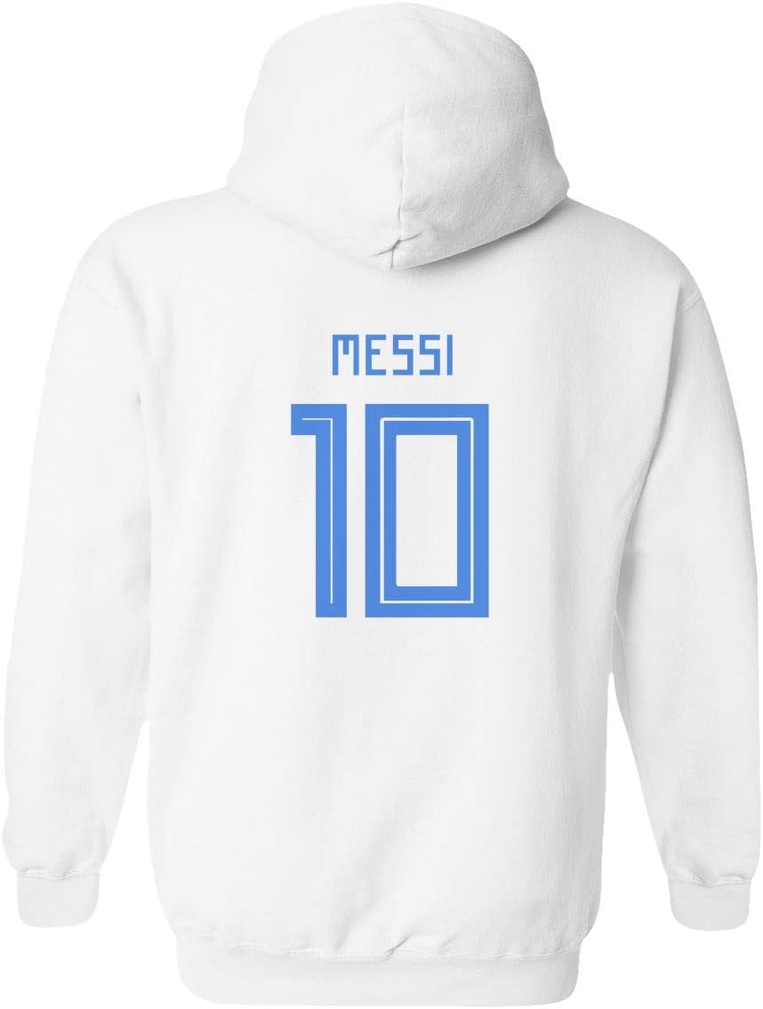 National Soccer 2021 Argentina #10 South American Cup Hooded Sweatshirt
