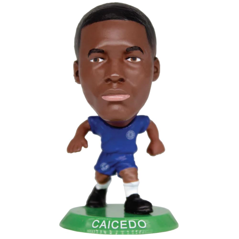 Amazon.com: SoccerStarz - Chelsea Moises Caicedo - Home Kit