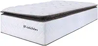Colchão Solteiro Molas Ensacadas com Pillow Top Extra Conforto 88x188x38cm - Premium Sleep - BF Colchões