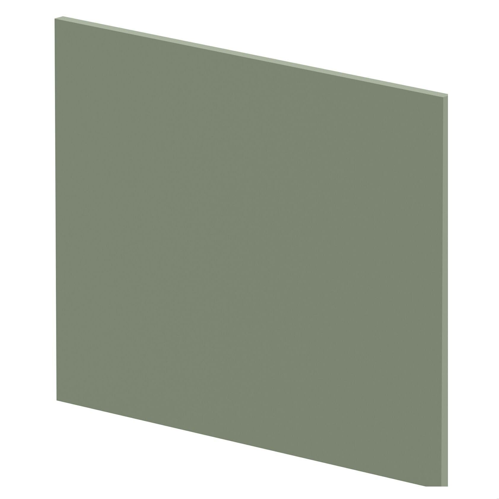 700Mm Square Mdf Reversible Shower Bath - Satin Green 5056462638737