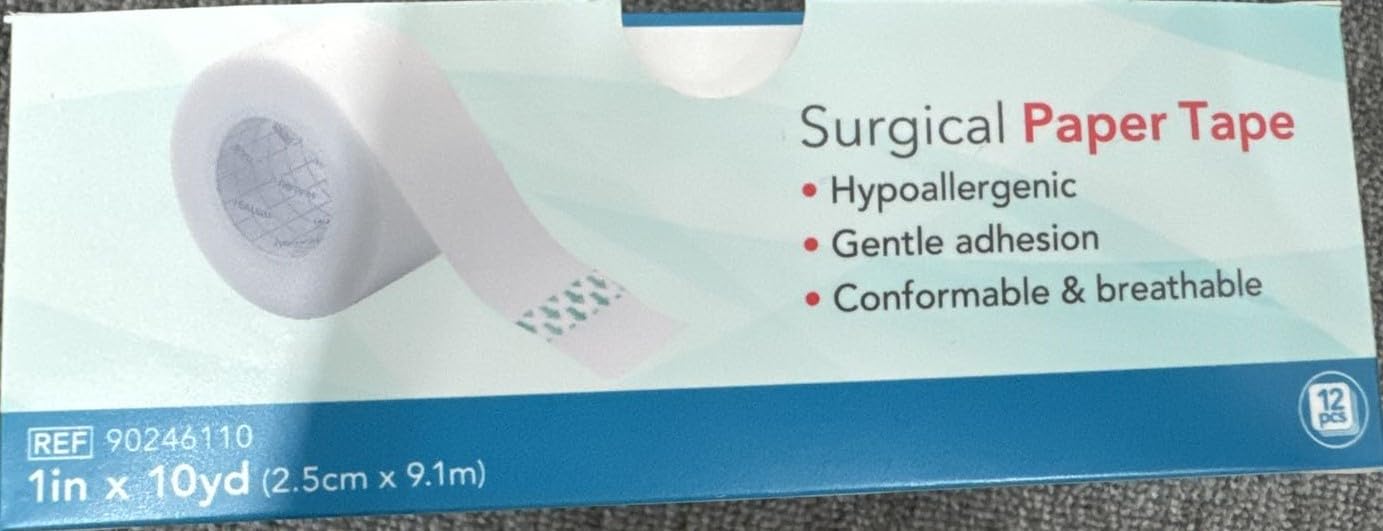 Nastro Adesivo Medico Sibba – 6 Rotoli Trasparenti In PE – 5m X 2,5cm – Per Pelle Sensibile, Vesciche E Primo Soccorso - 3