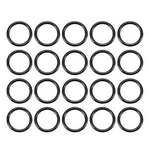 Sourcing Map 20Stk. Nitril O-Ringe 13mm AD