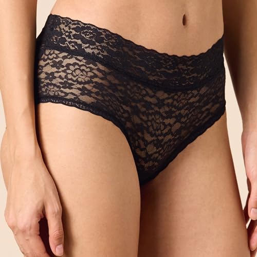 Amazon Essentials Women's Comfortable Lace Stretch Hipster Underwear, Pack of 44