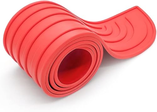 Miniatura 8 de Protector de parachoques trasero de automóvil, protector de goma antiarañazos para puerta de maletero de entrada, tira de protección antideslizante