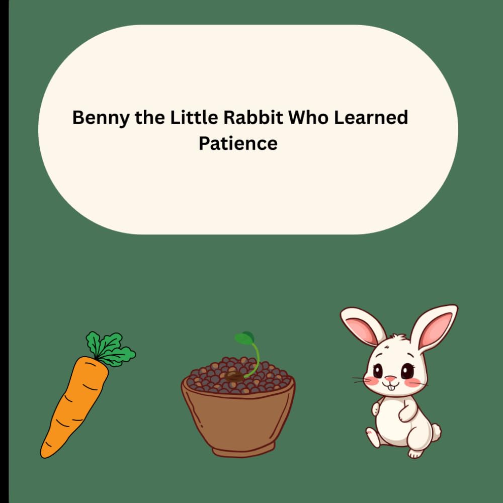 Benny the Little Rabbit Who Learned Patience: bedtime story for kids ages 4-8