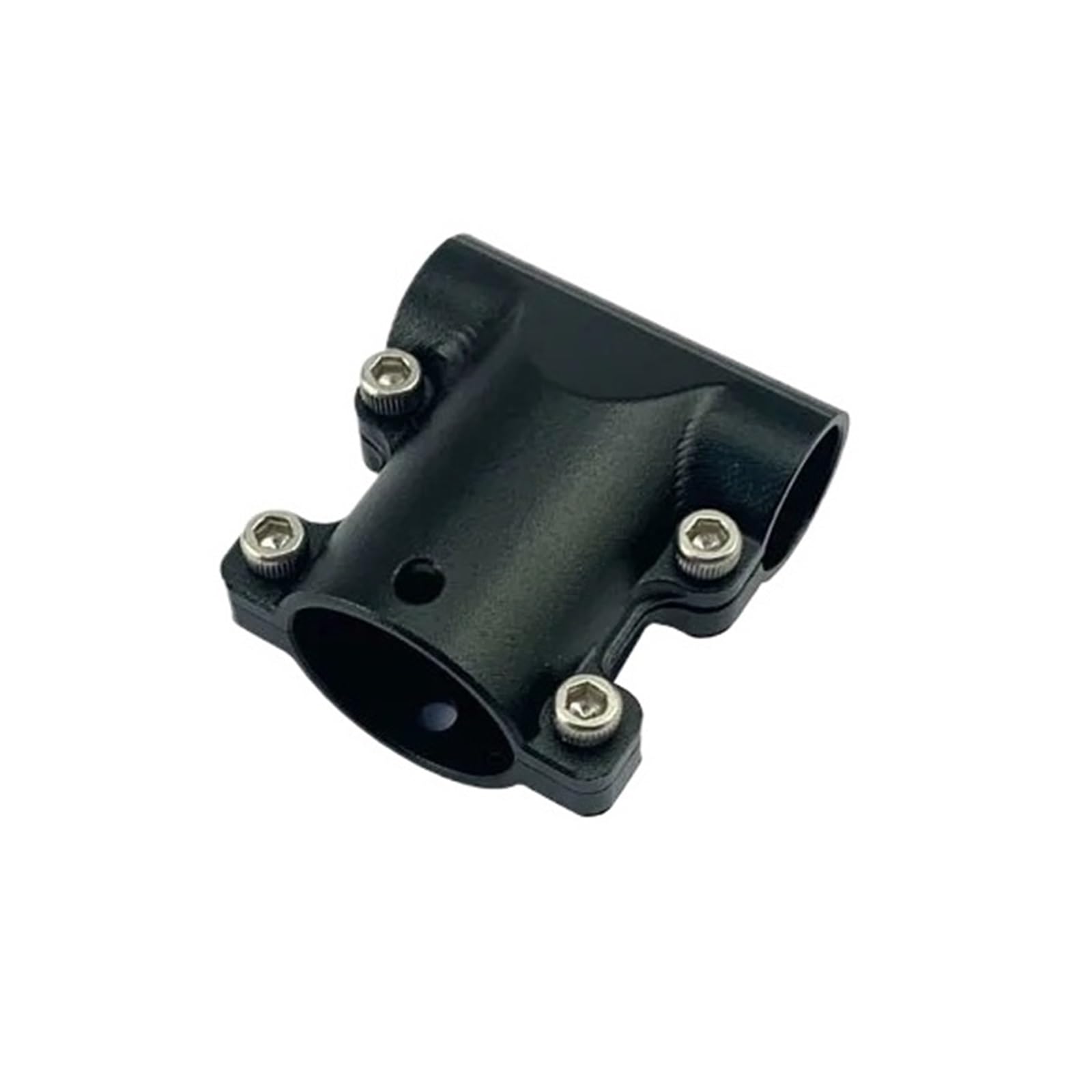 Giunto A T Da 16 A 10 Mm, Alluminio For Carrello Di Atterraggio Di Droni | Lavorato a CNC, parete da 3 mm, viti di fissaggio adatte for tubi da 16 e 10 mm.