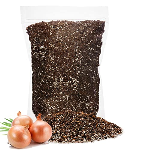 GARDENERA Organic Potting Soil for Onions 2 Quart